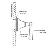 Sigma Handle Assembly with Charlotte Hot Handle 1.000487T