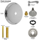 Trim for Sigma 300 Series 1/2" Thermostatic Shower Set with Charlotte Handle and No Volume Control 1.000496.V0T