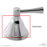 Sigma Chicago Handle Escutcheon 18.03.051