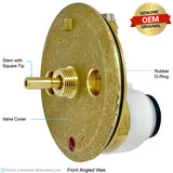 Eurotherm 3/4" Thermostatic Cartridge with Brass Cover TX1 or TX2 REN 18.30.147