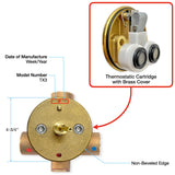 Sigma 18.30.199, Sigma 1" Thermostatic Cartridge 18.30.199, Eurotherm 1" Thermostatic Cartridge 18.30.199, TX3