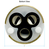 Replacement Brass Cartridge for Waterworks Henry HNKM70 One Hole Gooseneck Integrated Pull Spray Kitchen Faucet with Lever Handle 40-55480-82339