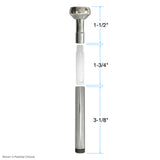 Long Diverter Trim Assembly with Plastic Diverter Link for Tempress II Valve
