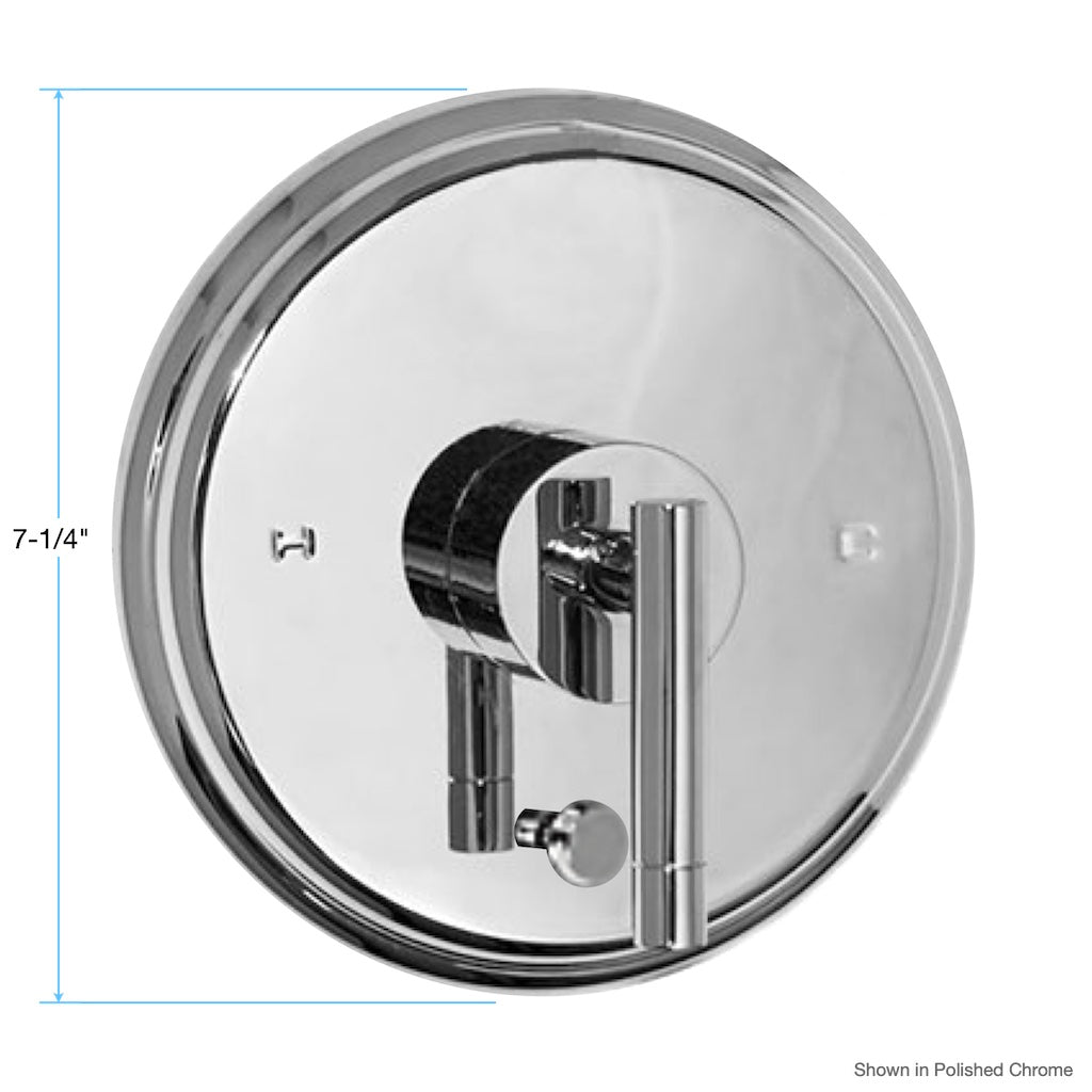 Trim For Sigma Tempress Ii Shower Valve With Diverter With Palermo Han 