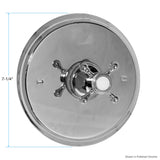 Sigma 350 Series Pressure Balance Valve Trim with Saint Michel Handle and No Volume Control