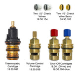 Service Pack 2 for Sigmatherm 1/2" Thermostatic Shower Valve (Older Version)