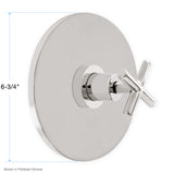 Trim Only for Sigma 3400 Series Pressure Balance Shower Valve with Nova II Handle