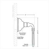 Sigma 350 Series Shutoff with Bordeaux Handle