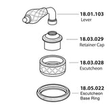 Sigma 3200 Series Luxembourg Handle Assembly with Crystal Lever