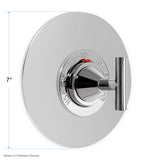 Trim Only for Sigma Contemporary Thermostatic Shower Set with Ceres II Handle 1.075096.V0T