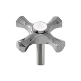 Sigma Mallorca Cross Handle with Plain Ceramic Button (16 Point)