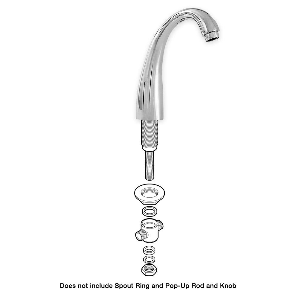 Sigma 200 Series Lavatory Faucet Spout Assembly Sigma Faucet Parts