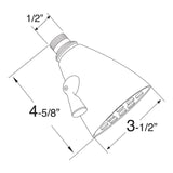 Sigma 8-Plunger 3-1/2" Ultra Showerhead 18.10.060