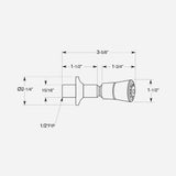 Standard Body Spray with Flange