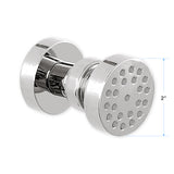Sigma 2" Round Body Spray with Round Flange 18.10.123