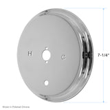 Sigma Trim Plate Only for Tub & Shower (Push Style) 18.12.006