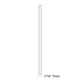 9" Round Contemporary Trim Plate with No Volume Control Holes for Sigma 3/4" Thermostatic Shower Valve