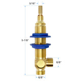 Sigma 1/2" Lavatory Valve Hot 16 Point 18.30.002