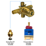 Sigma Pressure Balance Shower Valve 18.30.061