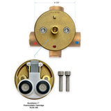 Eurotherm 1" Thermostatic Valve 18.30.072