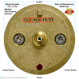 Sigma 18.30.147, Sigma 3/4" Thermostatic Cartridge 18.30.147, Eurotherm 3/4" Thermostatic Cartridge 18.30.147, Cartridge 18.30.147, Cartridge TX2, Cartridge TX2 REN, Cartridge TX1, Cartridge TX1 REN, 8203 WW,  Waterworks 3/4" thermostatic cartridge, TX1 REN Waterworks, Kallista P11001-00-0 Thermostatic Valve Cartridge Assembly