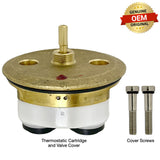 Eurotherm 3/4" Thermostatic Inverse (Reverse) Cartridge with Brass Cover 18.30.161
