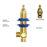 Sigma 1/2" Lavatory Valve Cold 20 Point 78.30.001