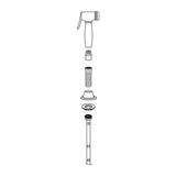 Sigma Contemporary Side Spray for Kitchen Faucet 18.07.150
