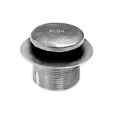 Toe Activated Tub Drain