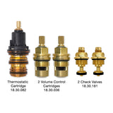 Service Pack 3 for Eurotherm (Sigmatherm) 1/2" Thermostatic Shower Valve (Newer Version)