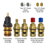 Service Pack for Eurotherm (Sigmatherm) 1/2" Thermostatic Shower Valve (Older Version)