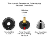 Sigma Thermostatic Temperature Dial Assembly 16 Point