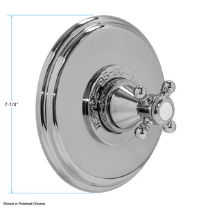 Trim for Sigma 300 Series 1/2" Thermostatic Shower Set with Salem Handle and No Volume Control 1.000996.V0T