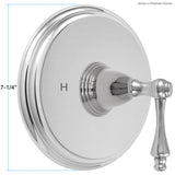 Sigma 200 Series Pressure Balance Valve Trim Without Diverter with Montreal Handle