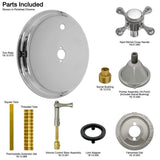 Trim for Sigma 300 Series 1/2" Thermostatic Shower Set with Saint Michel Handle and One Volume Control 1.005596.V1T