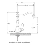 Sigma 350 Cold Water Drinking Faucet 1.350044