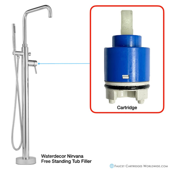 Cartridge for Waterdecor Nirvana Free Standing Tub Filler 18.15.101