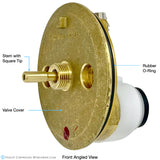 Eurotherm 3/4" Thermostatic Cartridge with Brass Cover TX1 or TX2 REN 18.30.147