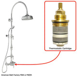 Thermostatic Cartridge for American Bath Factory F600 and F600H Shower System