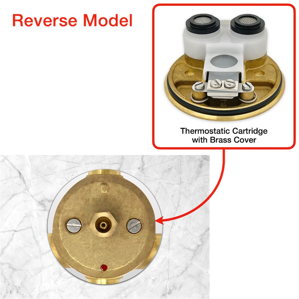 Eurotherm 3/4 Thermostatic Inverse (Reverse) Cartridge TX1 or TX2 INV 18.30.161