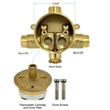 Sigma Eurotherm 3/4" Thermostatic Valve with Integrated Shut-Offs 18.30.171