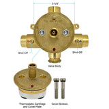 Sigma Eurotherm 3/4" Thermostatic Valve with Integrated Shut-Offs 18.30.171