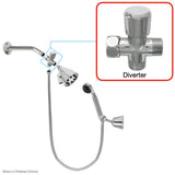 Sigma APS.10.006, Sigma Diverter for Shower Arm APS.10.006, Sigma Push-Pull Diverter for Exposed Shower Neck APS.10.006