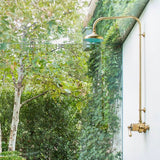 Waterworks Easton Classic Exposed Thermostatic Shower System with 8" Rainhead Showerhead and Metal Lever Handle