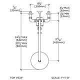 Waterworks Easton Classic Exposed Thermostatic Shower System with 8" Rainhead Showerhead