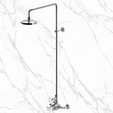 Waterworks Easton Classic Exposed Thermostatic Shower System with 8" Rainhead Showerhead