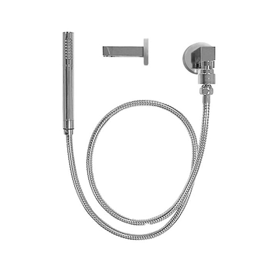 Sigma Contemporary Wallmount Handshower Kit 18.10.136 in Satin Brass PVD