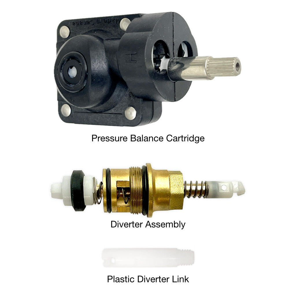 Tempress II Cartridge, Diverter, and Plastic Link
