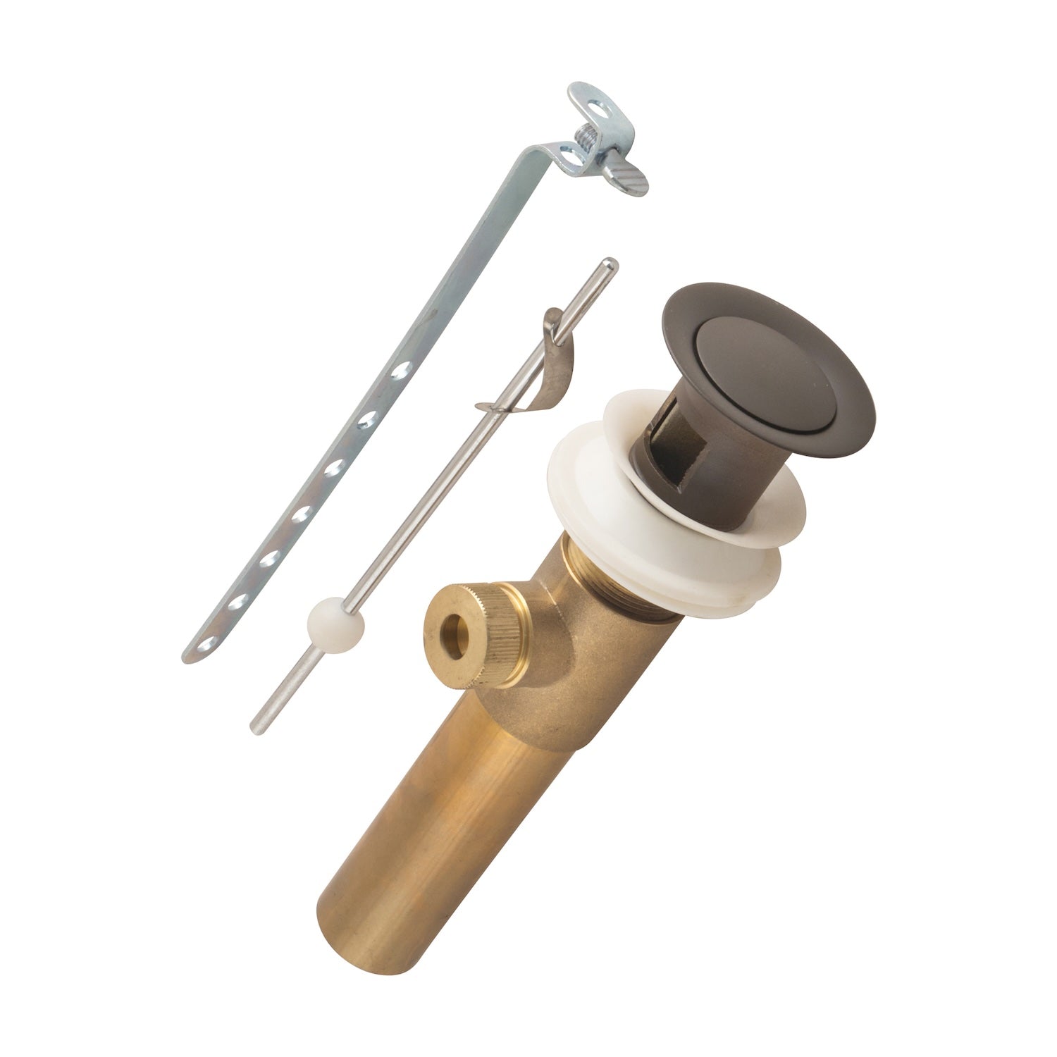 Lavatory Pop-up Drain with Overflow
