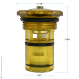 Stop Valve Assemblies for Newport Brass 3/4" Thermostatic Valve 1-540, Newport Brass Stop Valve Assemblies 1-103